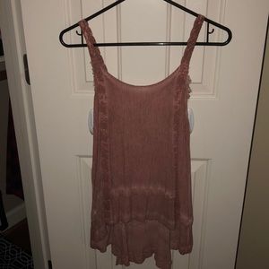 Pink tank top from target